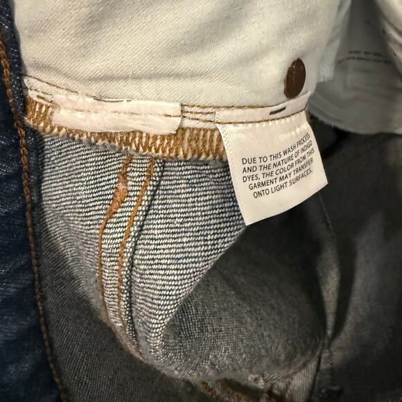 MADEWELL Women’s 25 The Perfect Vintage Jean Medium Dark Wash Straight Leg - Picture 7 of 7